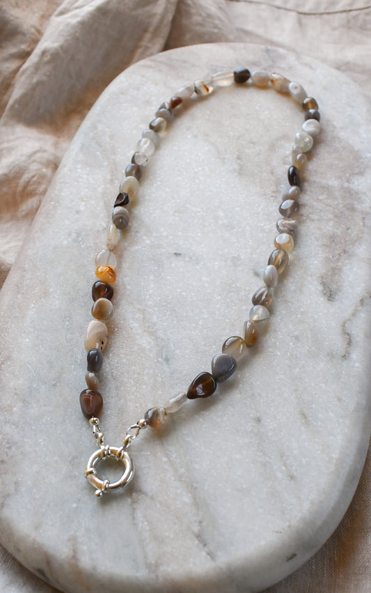 Botswana Agate Necklace