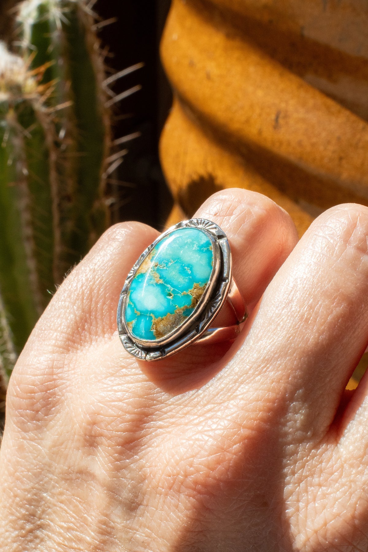 Sonoran Peak Turquoise Ring