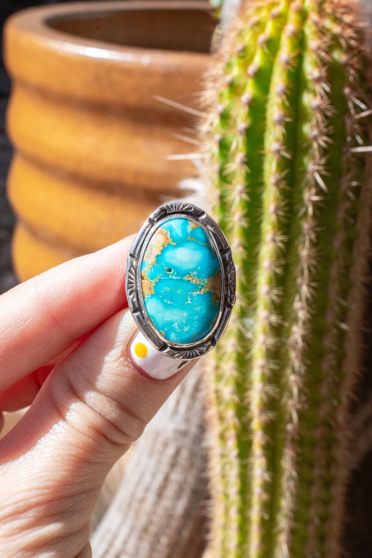 Sonoran Peak Turquoise Ring