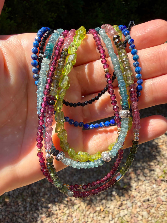 Gemstone Beaded Necklace